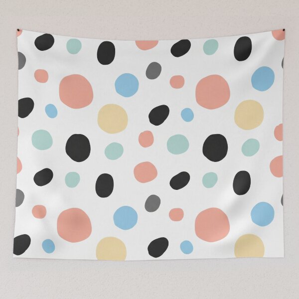 Item preview, Hand-Painted Polka Charm designed and sold by Kaleidoscope Print.