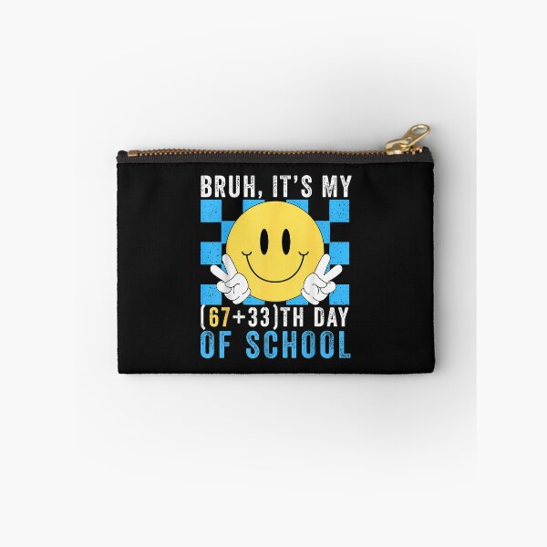 Item preview, Bruh It'S My 67Th Day Of School Happy Smile Face Retro Boys designed and sold by TalalosART.