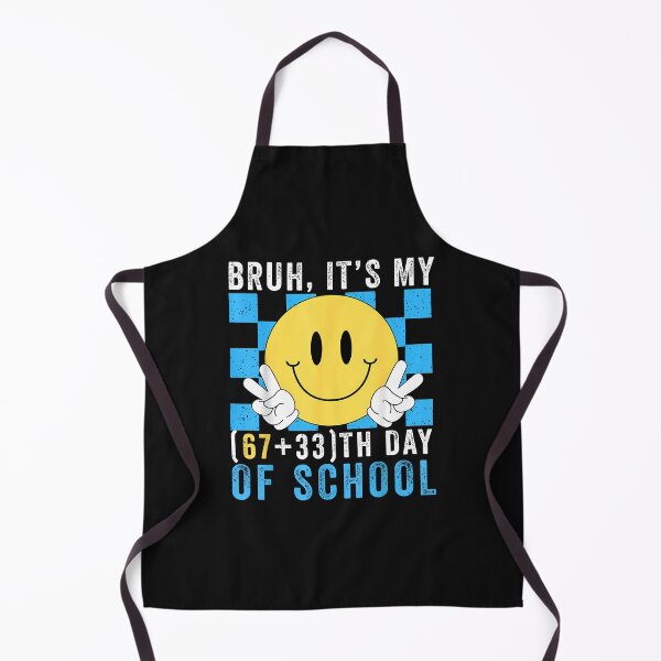 Item preview, Bruh It'S My 67Th Day Of School Happy Smile Face Retro Boys designed and sold by TalalosART.