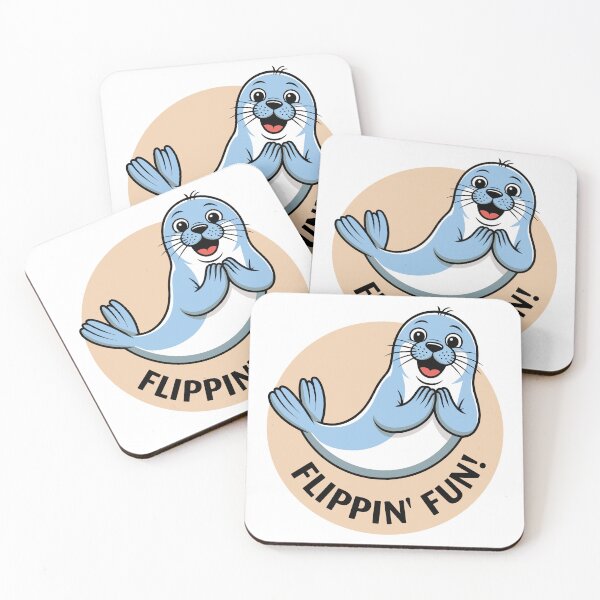 Item preview, Flippin' Fun! Seal Design. Version 1 designed and sold by ArthousePromos.
