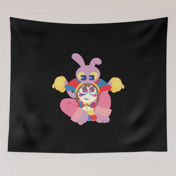 Item preview, Funnybunny Pomni And Jax - The Amazing Digital Circus  designed and sold by JoseMartinez23.