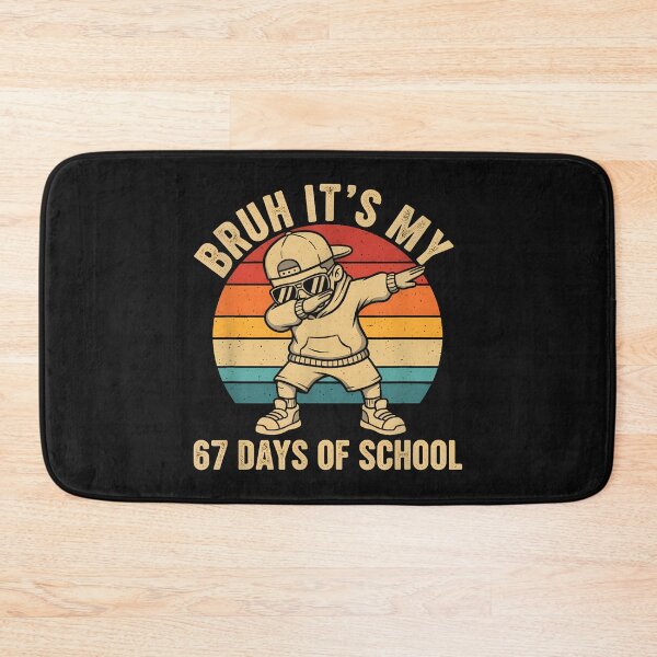 Item preview, Bruh It'S My 67 Days Of School Dabbing Boy Kids 67 Meme 6 7 designed and sold by TalalosART.