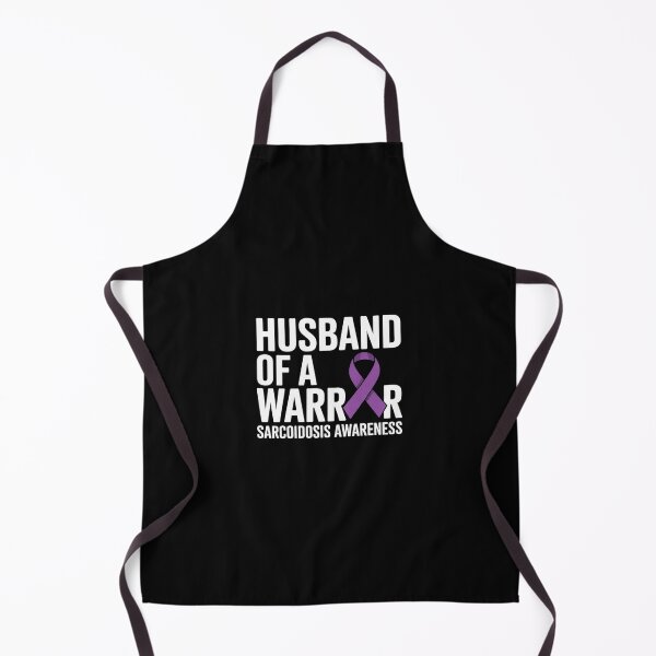 Item preview, Mens Husband of a Warrior Sarcoidosis Awareness Premium designed and sold by GaryPacheco6.