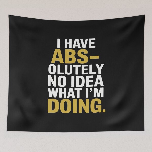 Item preview, Mens I Have Abs-olutely No Idea What I'm Doing Tshirt Funny Workout Fitness designed and sold by GaryPacheco6.