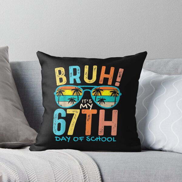Item preview, Bruh It'S My 67Th Day Of School Teachers Boys Retro Glasses designed and sold by TalalosART.