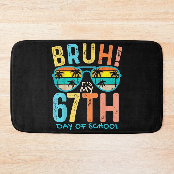 Item preview, Bruh It'S My 67Th Day Of School Teachers Boys Retro Glasses designed and sold by TalalosART.
