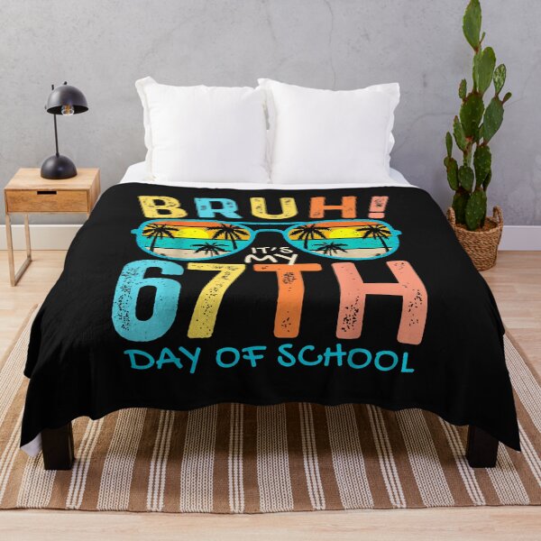 Item preview, Bruh It'S My 67Th Day Of School Teachers Boys Retro Glasses designed and sold by TalalosART.