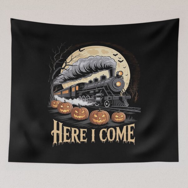 Item preview, Halloween Here I Come Train designed and sold by GasVille.