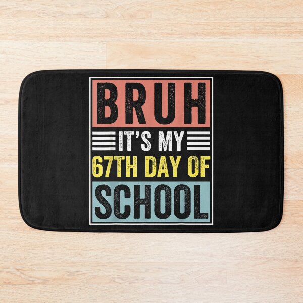 Item preview, Bruh It'S My 67Th Day Of School Teachers Boys Retro Glasses designed and sold by TalalosART.