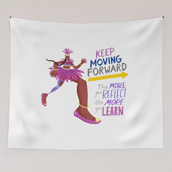 Item preview, keep moving designed and sold by Bhavna111.