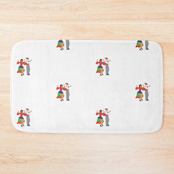 Item preview, Spanish man and woman dancing_side view designed and sold by Aariq.