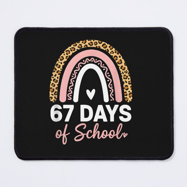 Item preview, 67 Days Of School Rainbow Students 67 Meme Humor Funny 6 7 designed and sold by TalalosART.