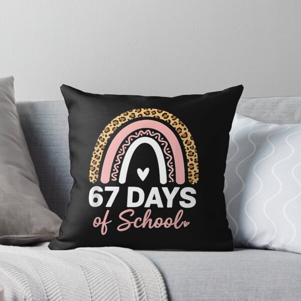 Item preview, 67 Days Of School Rainbow Students 67 Meme Humor Funny 6 7 designed and sold by TalalosART.
