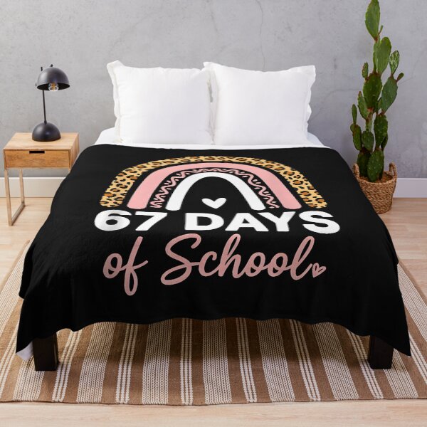 Item preview, 67 Days Of School Rainbow Students 67 Meme Humor Funny 6 7 designed and sold by TalalosART.