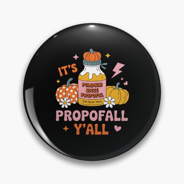 Item preview, Halloween ICU Nurse Its Propofall Y'all CRNA Icu Fall Autumn designed and sold by DetroitMug.
