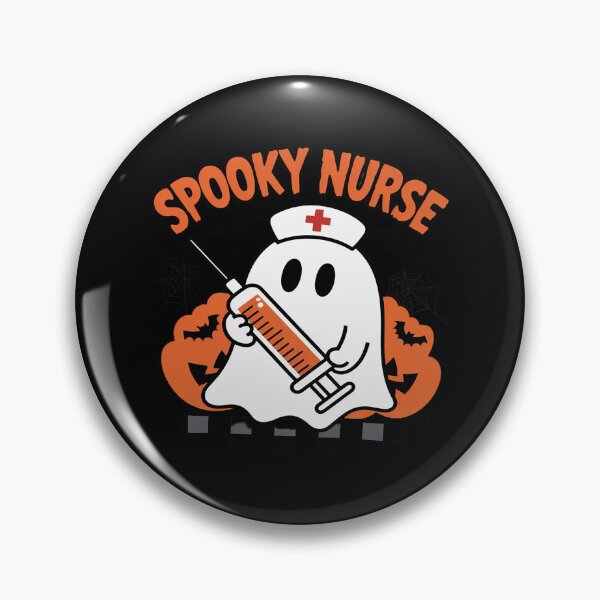 Item preview, Halloween Intensive Care Scare Unit Ghost Nurse ICU Nursing designed and sold by DetroitMug.