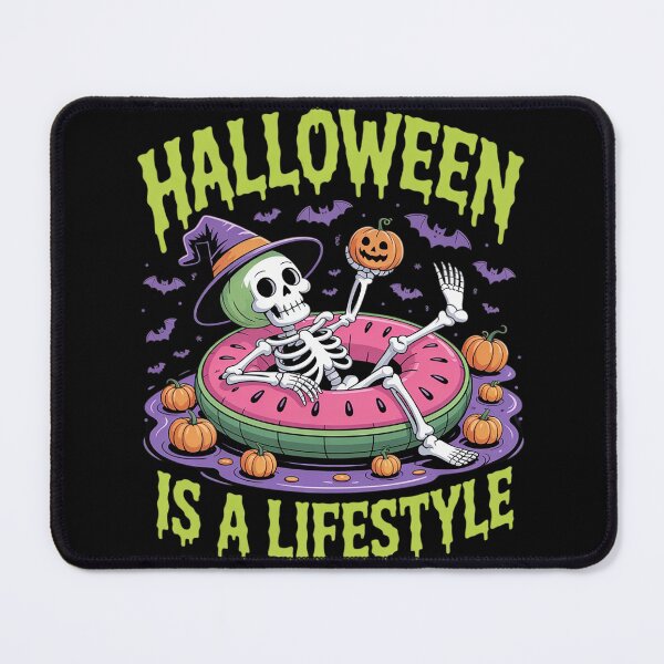 Item preview, Halloween is A Lifestyle Ghost Summerween Funny Summer Pool designed and sold by DetroitMug.