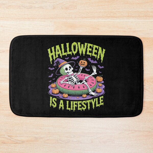 Item preview, Halloween is A Lifestyle Ghost Summerween Funny Summer Pool designed and sold by DetroitMug.