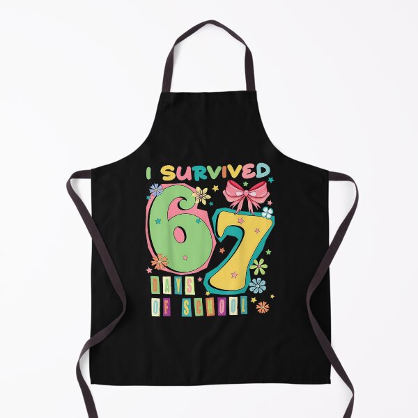 Item preview, I Survived 67 Days Of School Teachers Students Six Seven designed and sold by TalalosART.