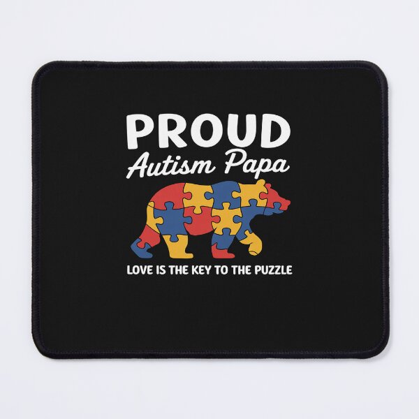Item preview, Mens Mens Bear Proud Autism Papa Shirt Autism Awareness Month designed and sold by JessicaWalshdf.