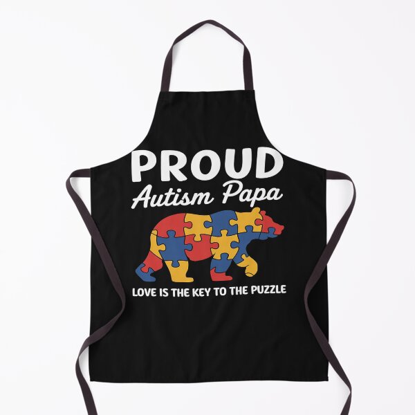 Item preview, Mens Mens Bear Proud Autism Papa Shirt Autism Awareness Month designed and sold by JessicaWalshdf.