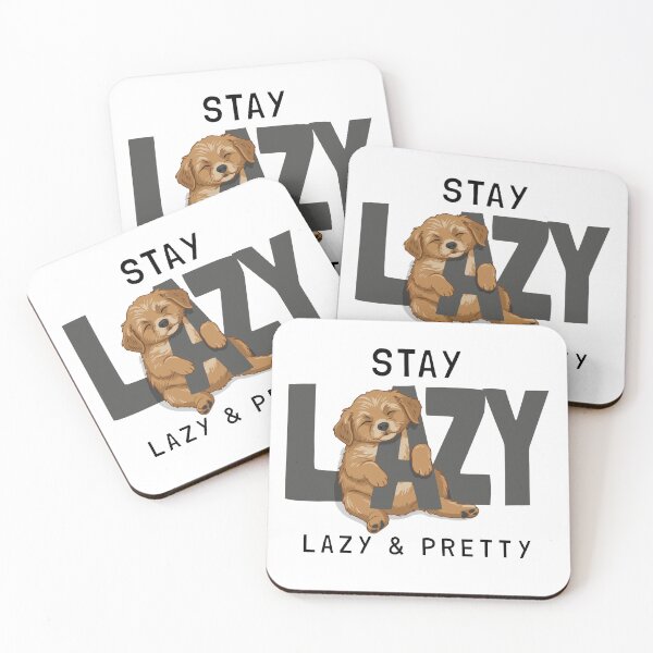 Item preview, Stay Lazy and Pretty designed and sold by The Retro Tee.