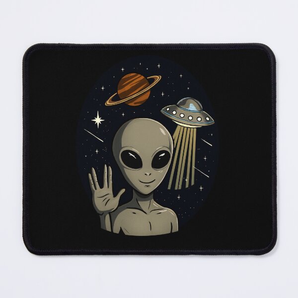 Item preview, Alien Vulcan Greeting designed and sold by JoRealm.