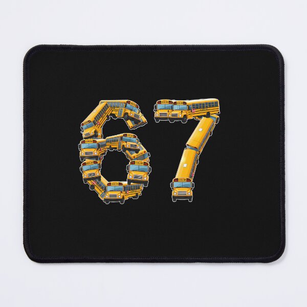 Item preview, Funny School Bus 67Th Day Of School Six Seven 6 7 Meme 67 designed and sold by TalalosART.