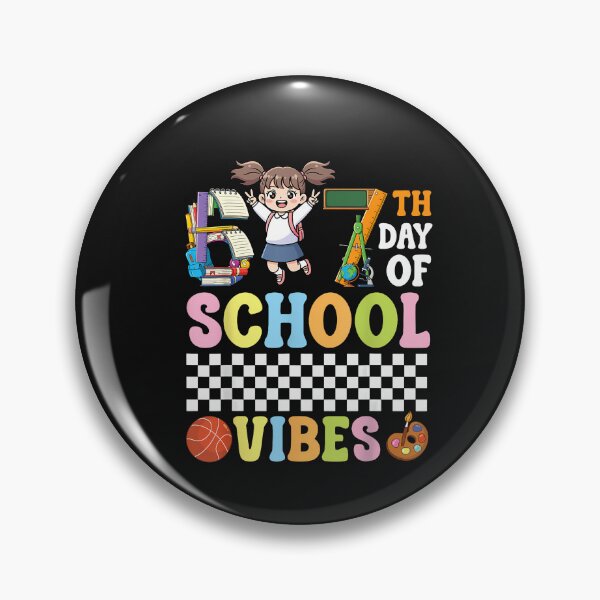 Item preview, Happy 67Th Day Of School Vibes Cute Girl Back To School Fun designed and sold by TalalosART.