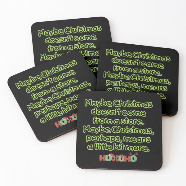 Item preview, Grinch – Cute Christmas Quote Style Holiday Design designed and sold by mautinzreqatz.