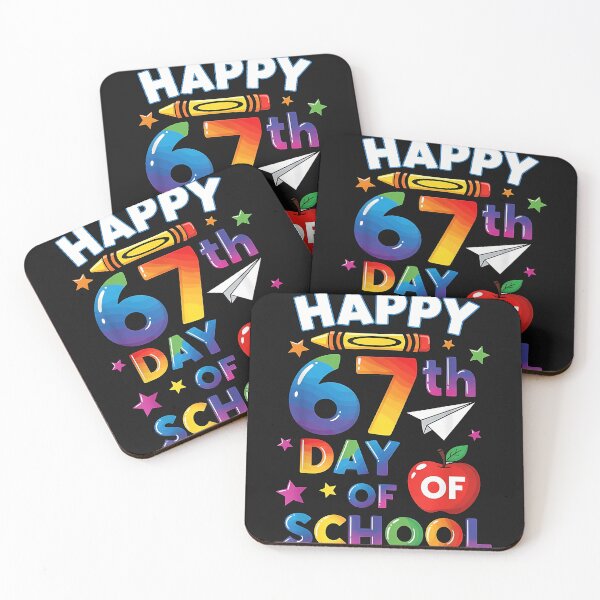Item preview, 67Th Day Of School Happy 67 Days Meme Teacher Kids  designed and sold by TalalosART.