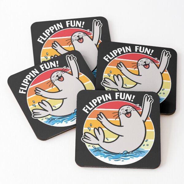 Item preview, Flippin Fun! Seal Design. Version 3 designed and sold by ArthousePromos.