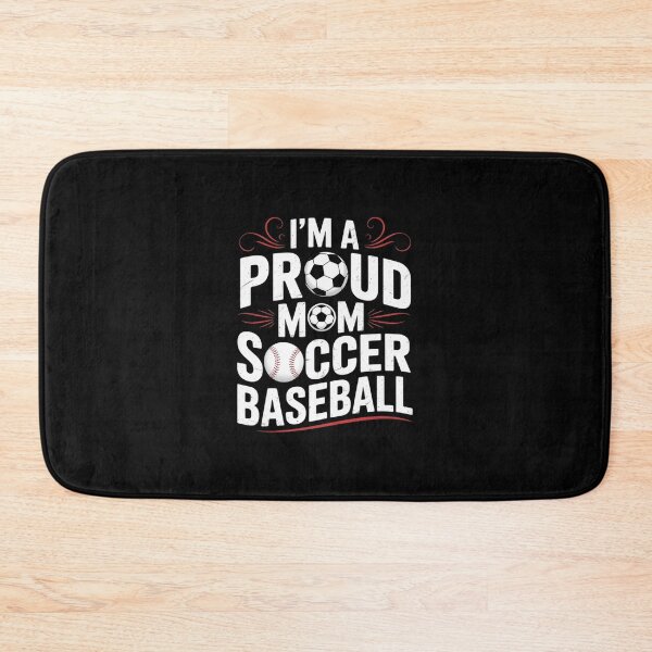 Item preview, I'm a Proud Soccer Baseball Mom - Combined Sports  designed and sold by MathisBellanger.