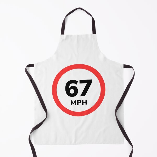 Item preview, 67 MPH speed sign designed and sold by Klub67.