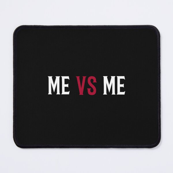 Item preview, ME VS ME Motivational Gym T-Shirt designed and sold by Substance_life.