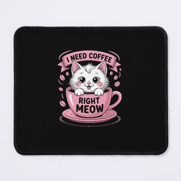 Item preview, I Need Coffee Right Meow Sad Cat in Cup Funny designed and sold by marcusry.