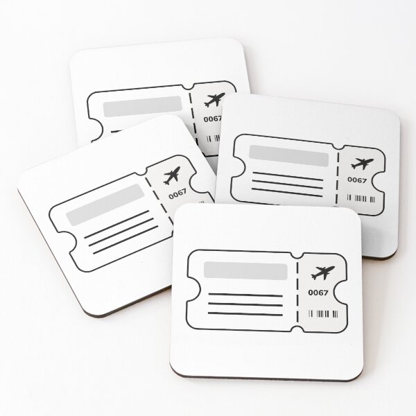Item preview, Flight 0067 ticket designed and sold by Klub67.