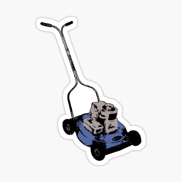 Lawn Mower Stickers | Redbubble