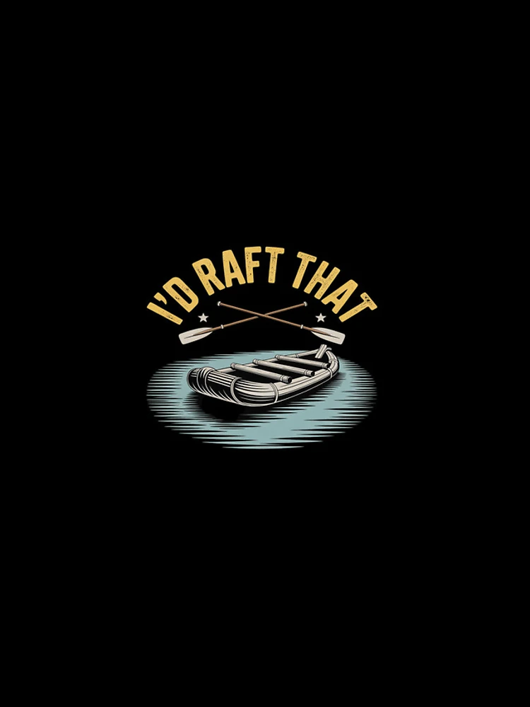 Thumbnail 4 of 4, iPhone Case, I'd Raft That Rafting Rowing Boat River Rafter designed and sold by marcusry.