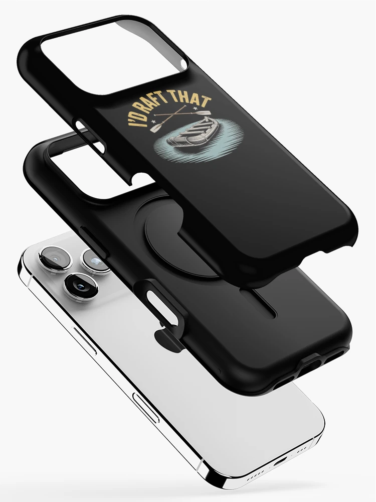 Thumbnail 2 of 4, iPhone Case, I'd Raft That Rafting Rowing Boat River Rafter designed and sold by marcusry.