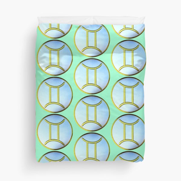 Gemini Glyph Duvet Cover