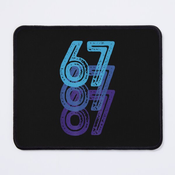 Item preview, Number 67 Blue Best Classic College Style Birthday Funny designed and sold by MOHITSALVI.