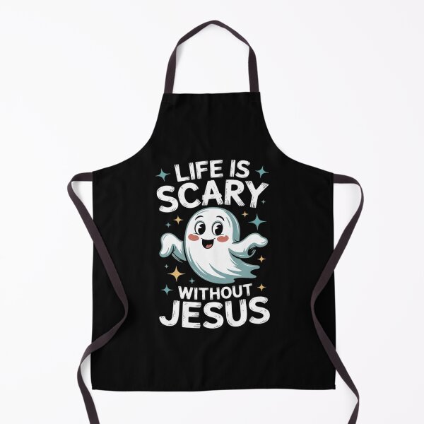 Item preview, Halloween Life Scary Without Jesus Christian designed and sold by ticlitule.