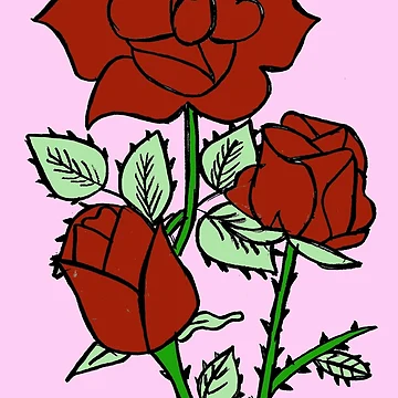 Artwork thumbnail, Red Roses by KValanzola