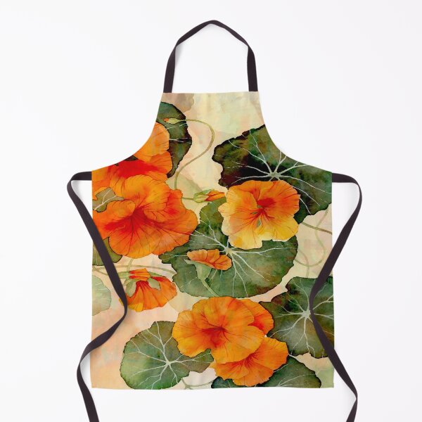 Item preview, Nasturtium Watercolor designed and sold by ViaARTfactory.