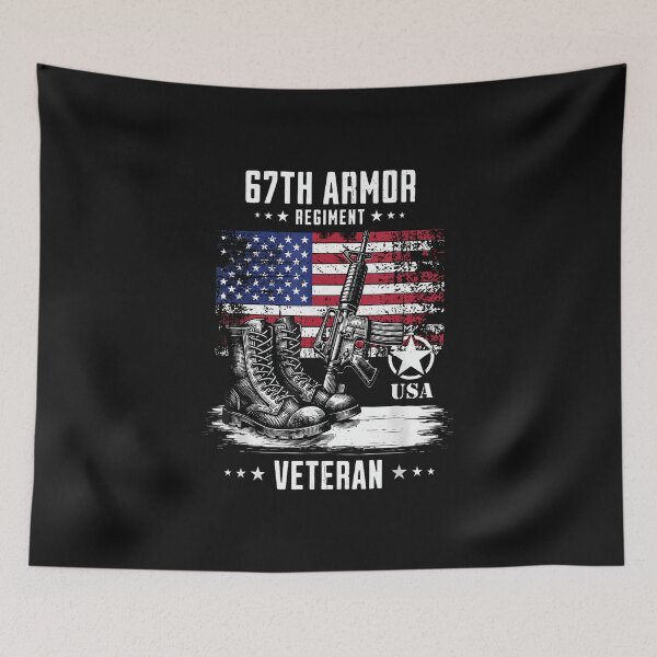 Item preview, 67Th Armor Regiment Veteran Military Veteran Distressed designed and sold by MOHITSALVI.