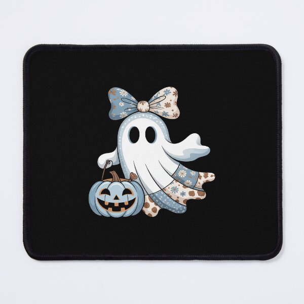 Item preview, Halloween Preppy Patchwork Ghost Spooky Fall Pumpkin designed and sold by ticlitule.