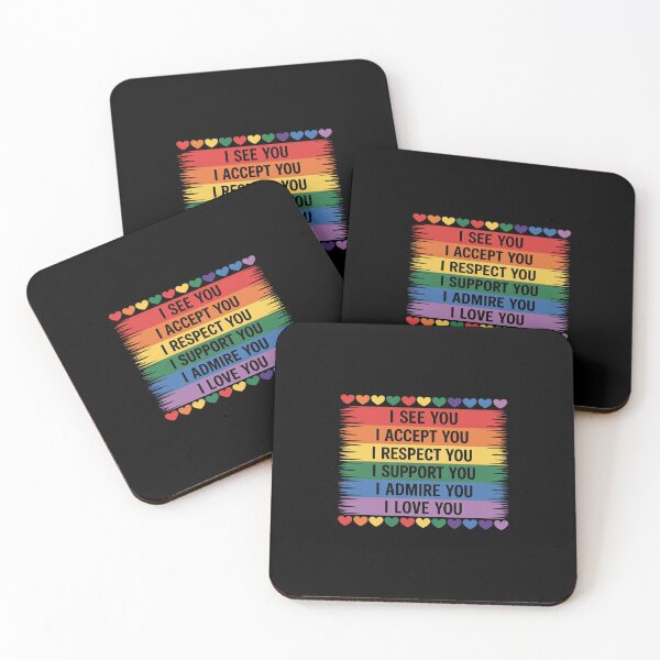 Item preview, I See Love Accept You Lgbtq Gay Rainbow Pride designed and sold by khorbiasieno.