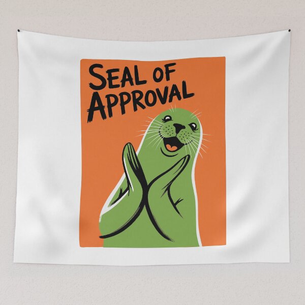Item preview, Seal of Approval. Seal Design. designed and sold by ArthousePromos.