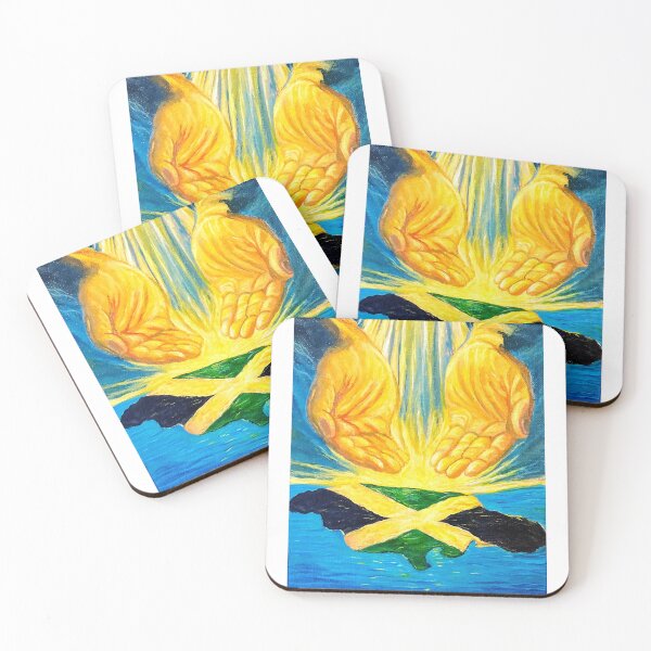 Item preview, Jamaica the land we love, protected by the hands of God. designed and sold by Meggacustoms1.